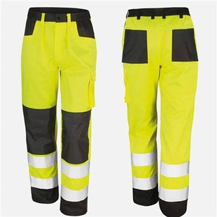 Hi Vis Construction reflektirajuće sigurnosne hlače