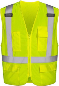 Fluorescentno žuti sigurnosni prsluk